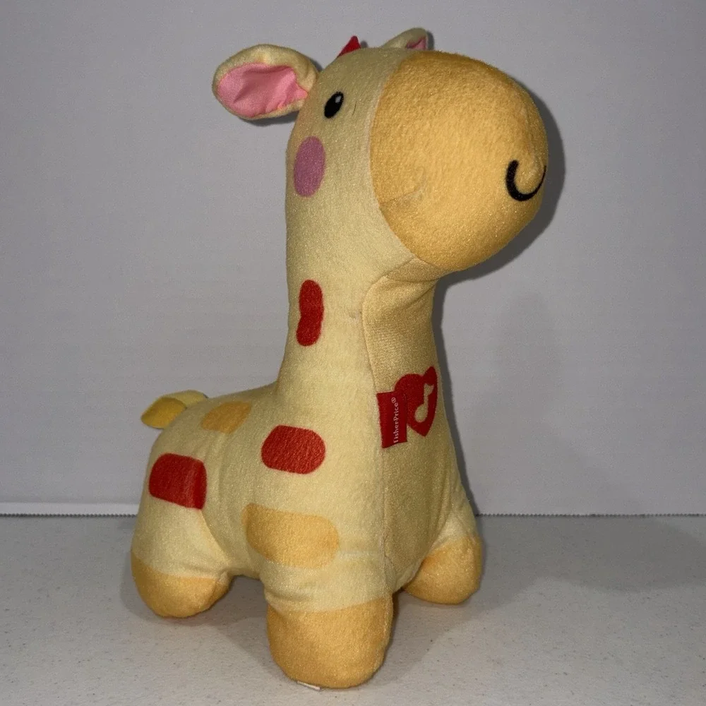 Fisher Price Giraffe Soothe and Glow Yellow Music Light Plush 9